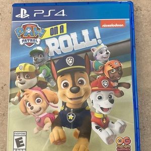PS4 paw patrol game.